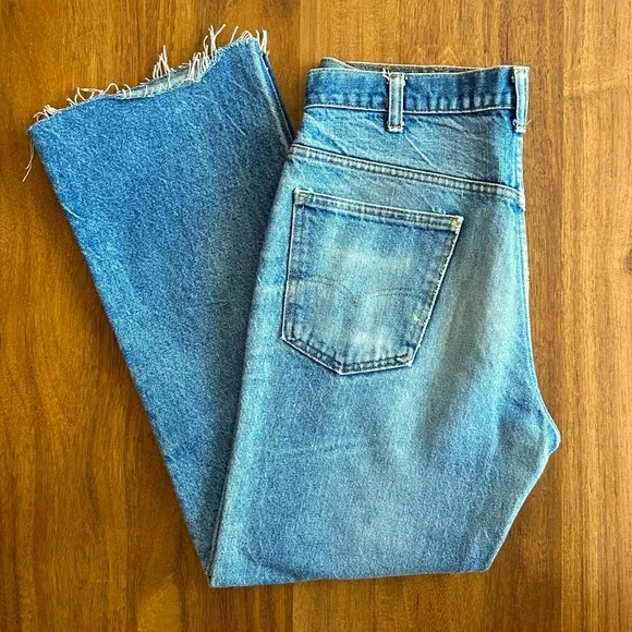 Levi's Blue Flare & Wide Leg Jeans - Picture 3 of 11